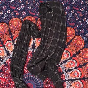 Blue and silver Scarf